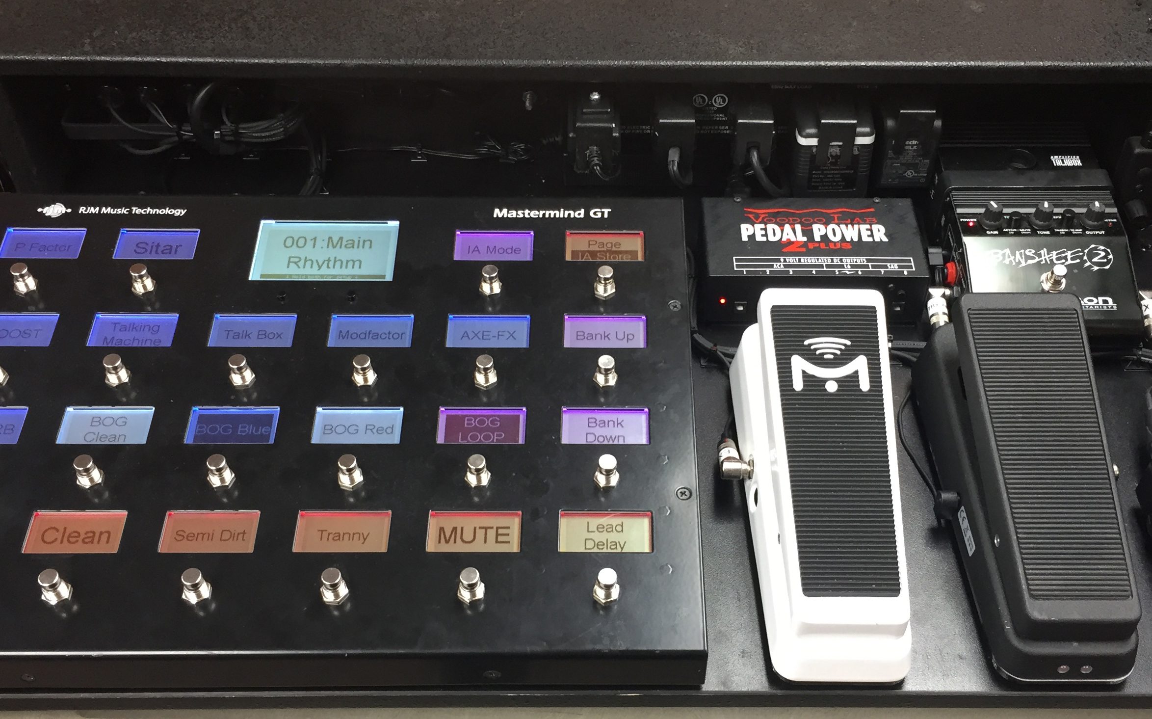 The Rocktron Banshee 2: Part of Dan Donegan's Pedalboard (Top Right)