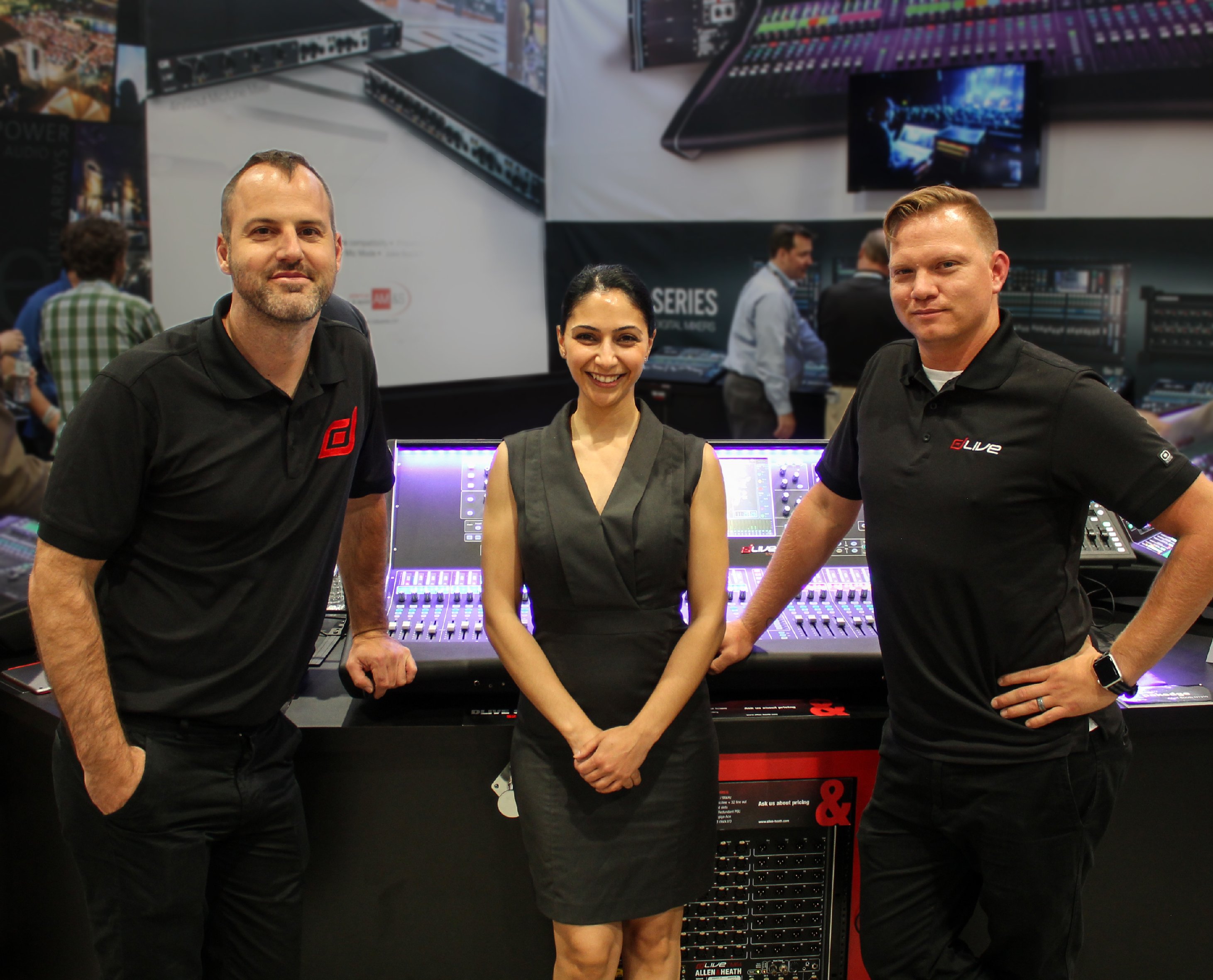 Left to Right: MikeBangs, MaryamLarki-Bavi, and JamesDuvall.