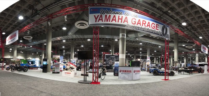  Yamaha Motor Corp., USA, (YMUS) and Yamaha Corporation of America (YCA) have brought together one of the most comprehensive and diverse displays of Yamaha products ever seen in one location for the 2016 Los Angeles Auto Show in downtown Los Angeles.