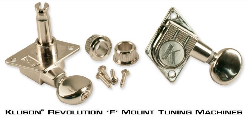 Kluson Revolution 'F' Mount Tuning Machines