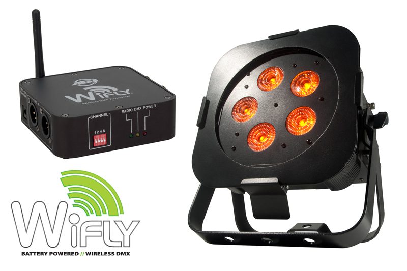 ADJ's new WiFLY series.