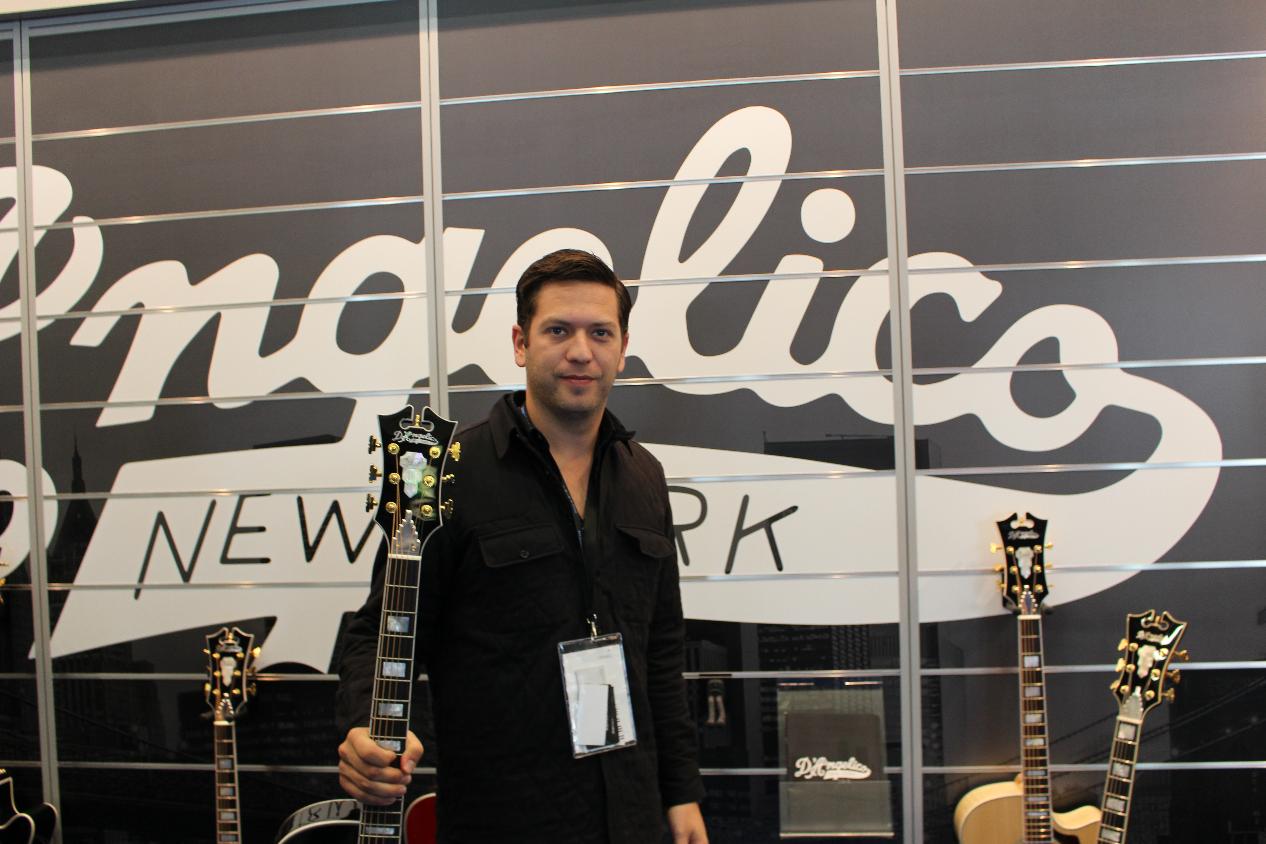 Brenden Cohen of D'Angelico Guitars