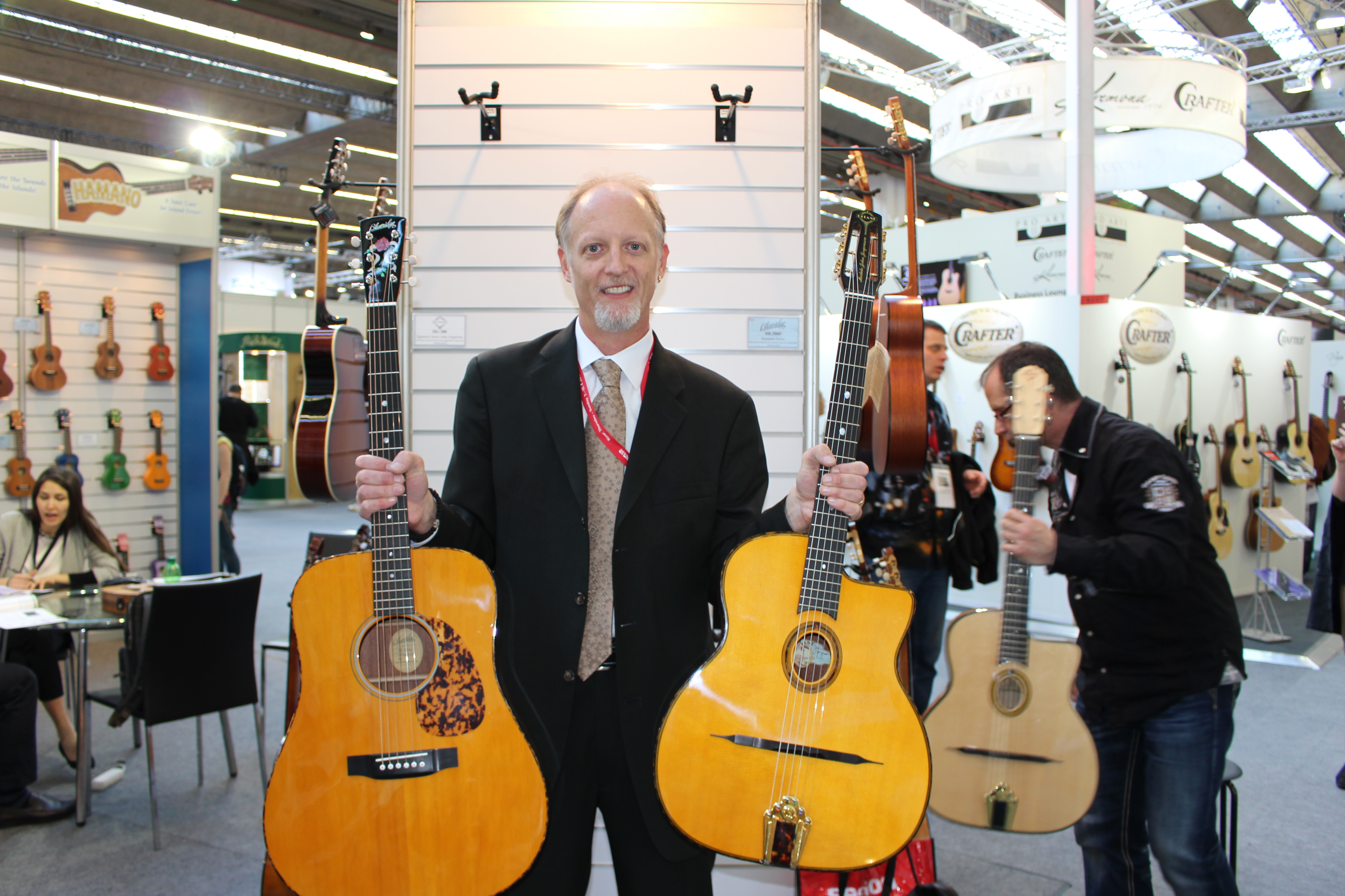 David Gartland of Saga Musical Instruments