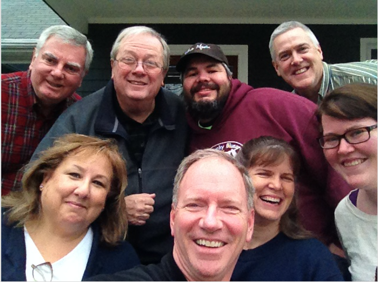 Back: Bill Digrezio, Dan Herbert, Bill Phipps, Paul Finke Front: Cindy Hicks, Kevin Cranley, Myra Barrowman, Colleen Cranley