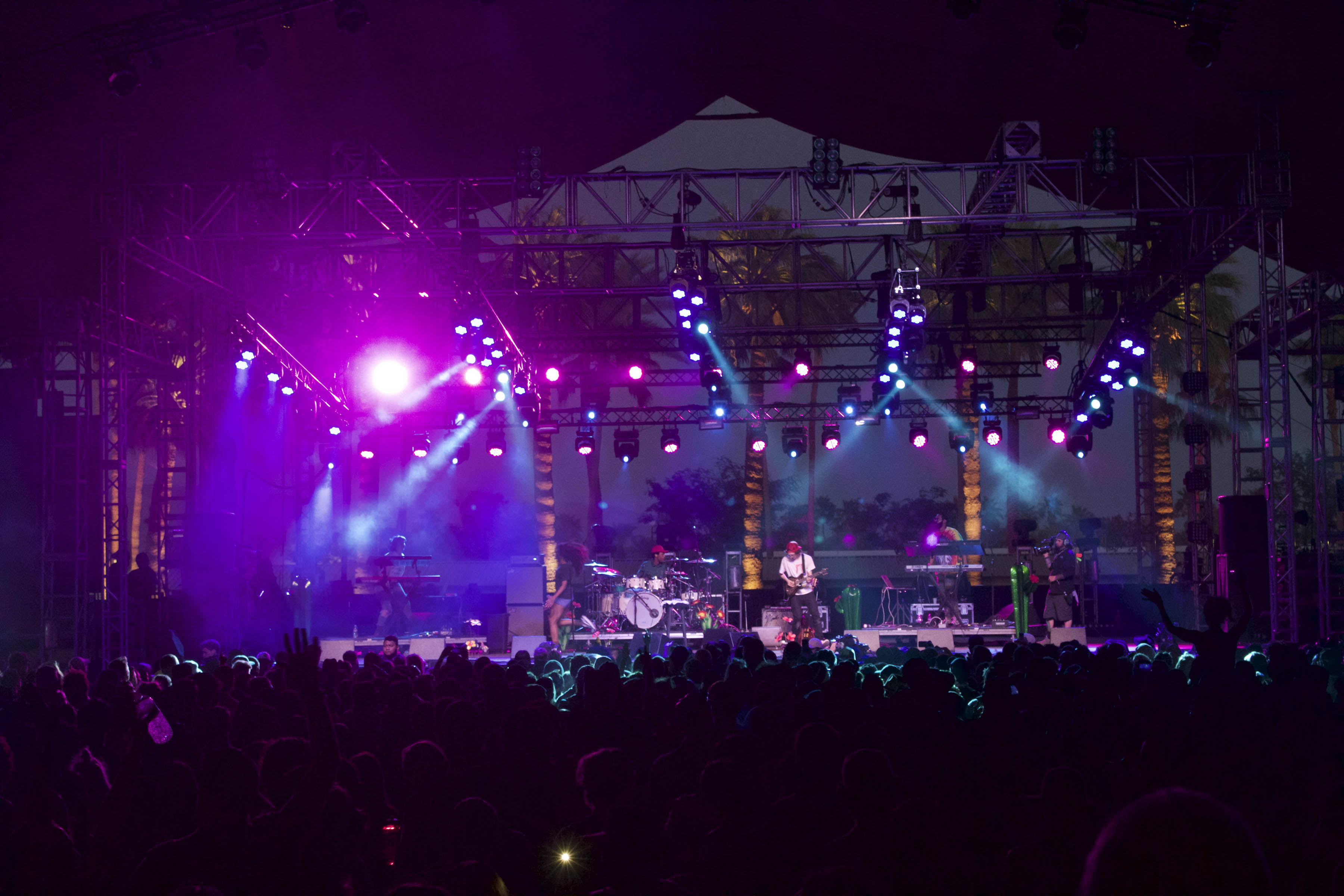 Gobi tent at Coachella 2016.