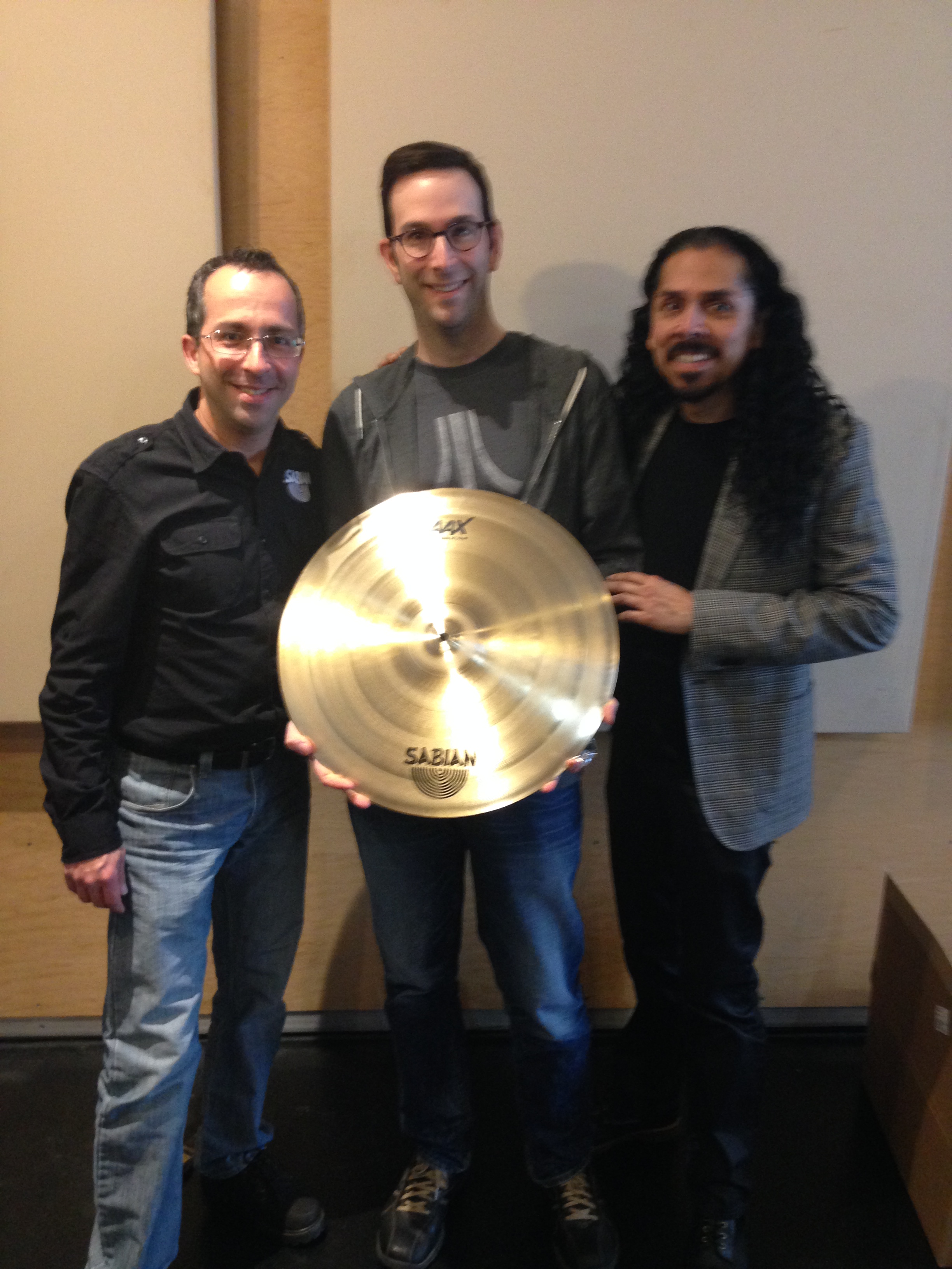  Joe Bergamini with Giveaway winner Scott Paeth and Victor Salazar