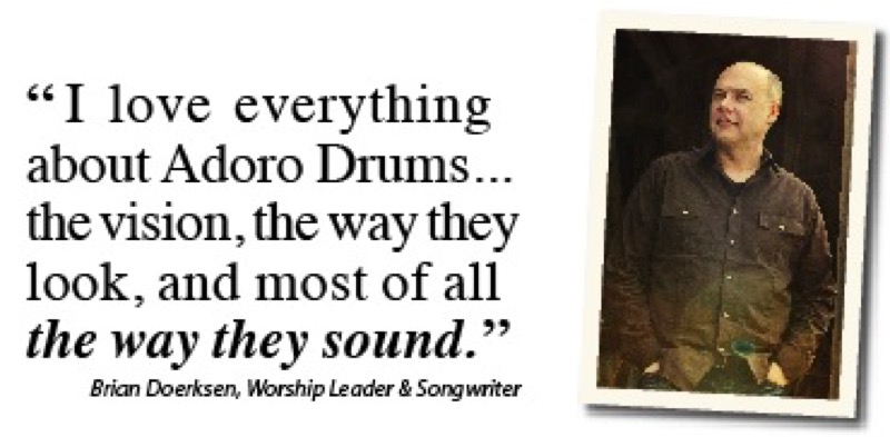 Adoro Worship Drums Brian Doerksen