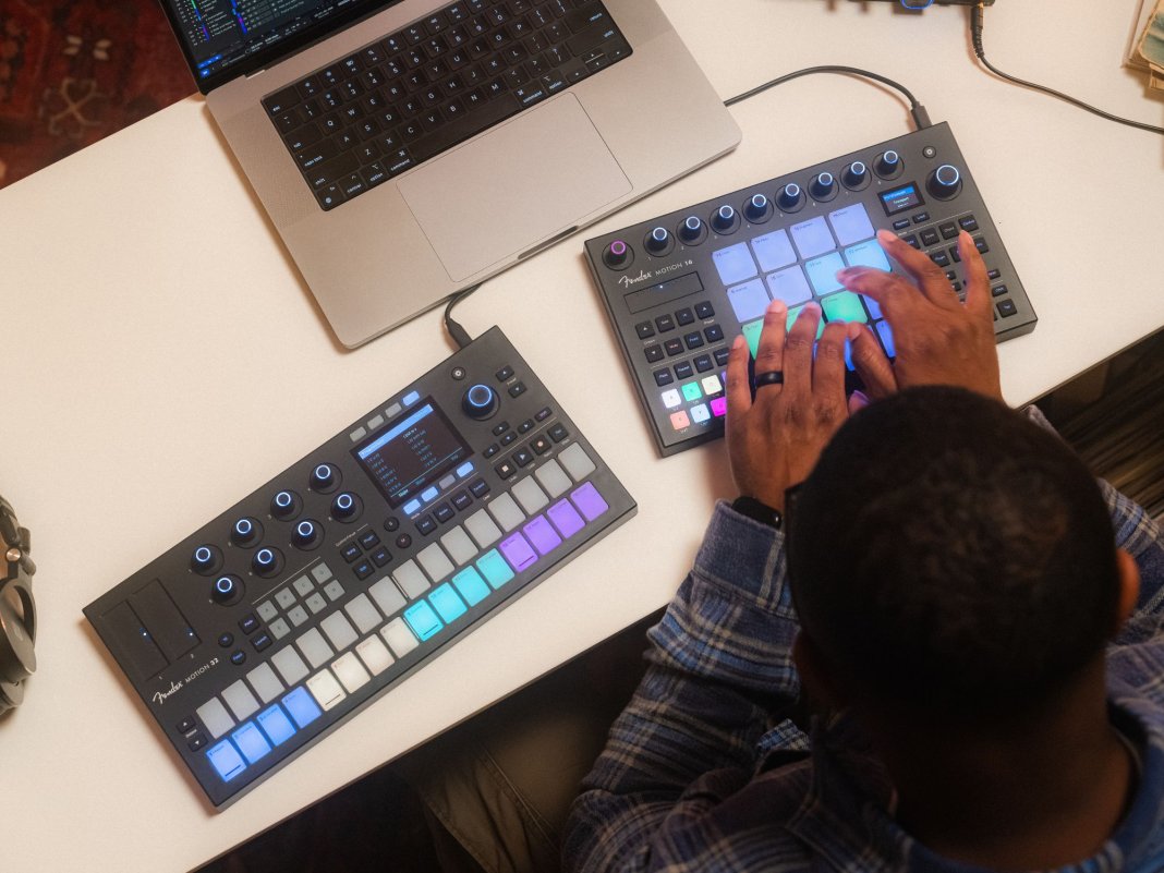 Fender introduces motion controllers with studio Pro Integration