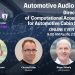 APEI Automotive Audio Webinar - Direct Validation of Computational Acoustic Results for Automotive Cabin Simulations, Tuesday, January 19, at 12:00pm EST.