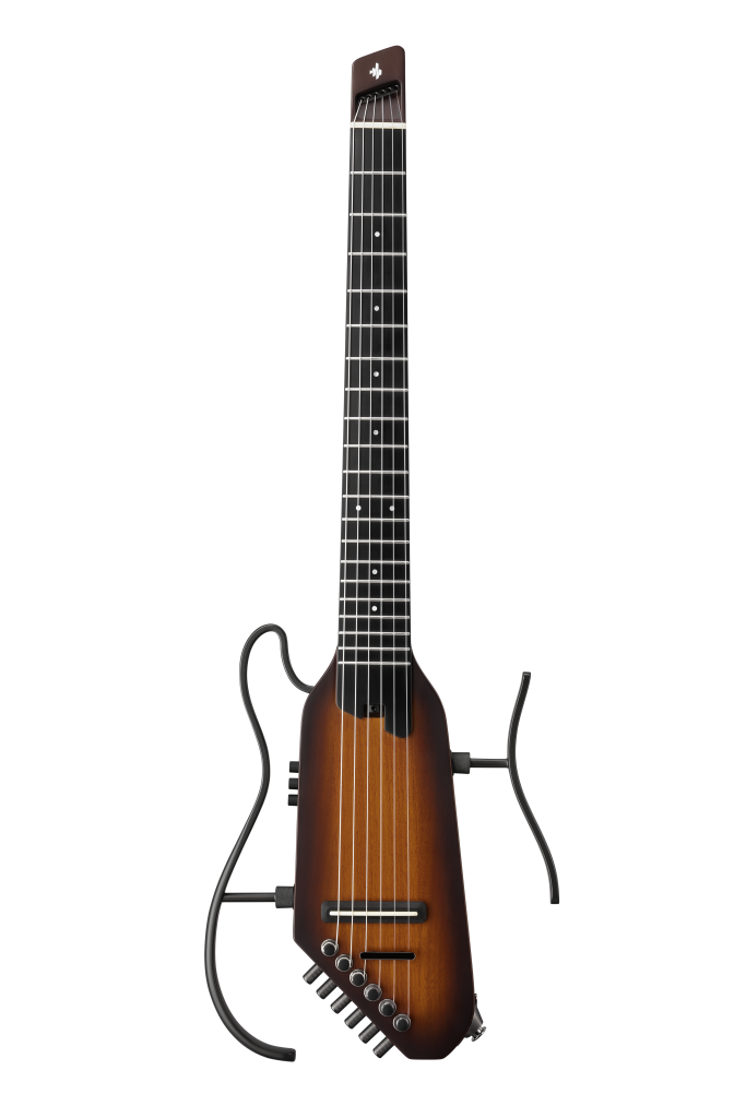 Donner Hush C Guitar ブラック 6弦 HUSH-C Nylon String Acoustic-Electric Headless Travel Guitar