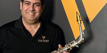 Melvin Quinones, founder of Victory Musical Instruments, at the company’s warehouse in Port Saint Lucie, Florida