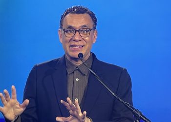 Fred Armisen hosting the 2022 TEC Awards