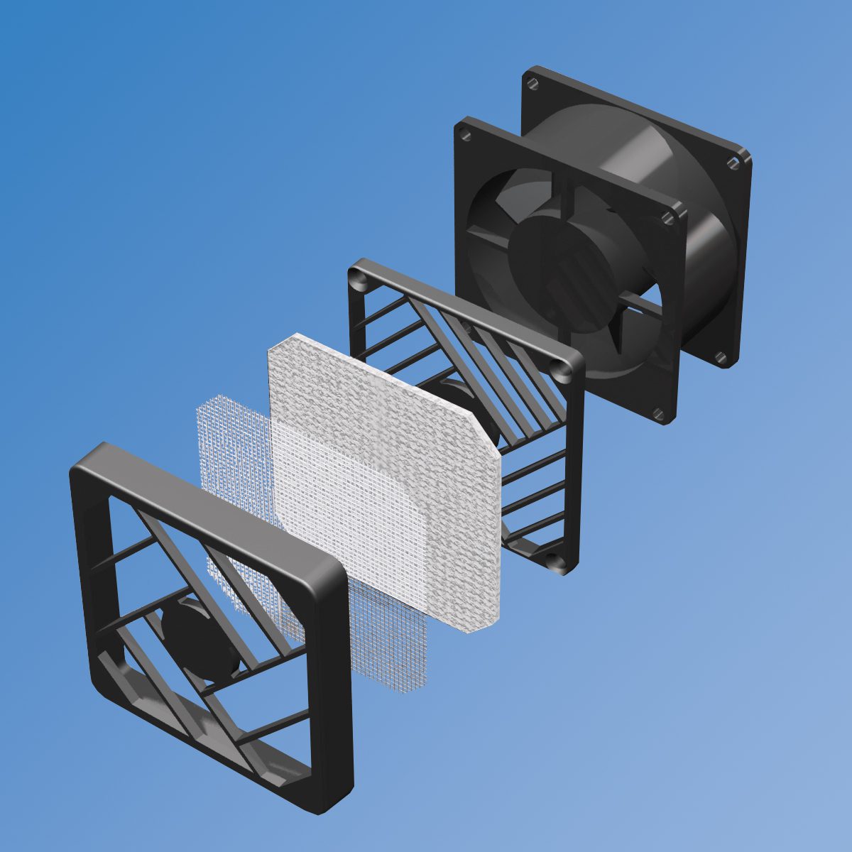 Keystone Advanced Fan Guard/Filter Assemblies