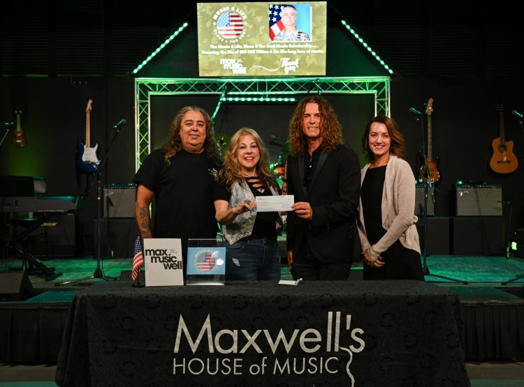 C Cardenas (Music 4 Life), Kat Witten (Music 4 Life), Mark Maxwell (co-owner Maxwell's House of Music), Whitney McNicol (co-owner, Maxwell's House of Music)