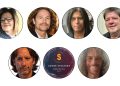 Top row, from left: Trish Moss, Rick van Heel, Phil Salazar and Heath Bathgate. Bottom row, from left: Matt Frampton, Sound Strategy Marketing, and Doug Schoenbeck. All are New Territory Sales Representatives.