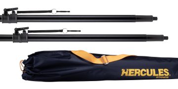 SS350BB Hybrid Adaptor Subwoofer Poles Pair with Bag

The Hercules SS350B adjustable subwoofer pole with retractable M20 thread & 35MM (1-3/8") adaptor pack includes two subwoofer poles and a carrying bag. Designed to support a variety of subwoofers and speakers, providing flexibility and stability for different configurations and setups. Catering to various environments, this speaker stand adjusts from 35 to 56 with a secure power lock lever mechanism to ensure safety. The adaptability and reliability of this stand make it ideal for touring musicians, backline, and rental companies.

FEATURES?

Fits a wide variety of subwoofers and speakers with a 35mm (1-3/8) pole socket

Height adjusts from 35  56 to adapt to various venues and applications

2-in-1 hybrid retractable M20 thread & 35mm (1-3/8) adaptor fits most subwoofers

SPEC ?

      Height: 889 mm-1,422 mm (35"-56")

      Weight: 4.6 kg (10.14 lbs.)

      Loading Capacity: 60 kg (132.28 lbs.)