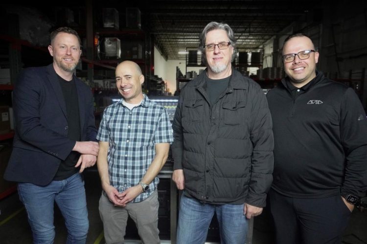 James Oliver, Senior Vice President of Strategic Partnerships, ACT Entertainment; Joe Langholt, Product Specialist: Live Sound, ACT Entertainment; Chant Peck, Market Development Manager, Avid; Matt Lawrence, Director of Live Sound, Avid