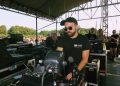 Michael Tomas Regina mixing on Avantis Solo at Lollapalooza 2024