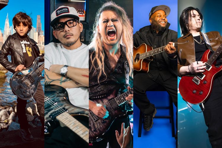 Bay Melnick Virgolino, Jem Manuel, Jien Takahashi, Leeland Thompson, and Ratanapol Kengrien. These five 2025 PRS Pulse Artists are graduating to Official Artist status for 2026