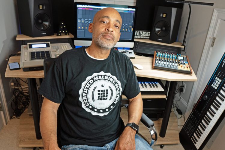 Al “AG Got Beats” Greene with his TASCAM Model 12 Integrated Production Suite