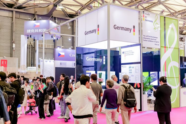 Visitors to Music China 2024 explored products and solutions at the German pavilion and Czech pavilion