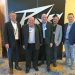 Courtland Gray (COO,Peavey), Benny Englund (CEO, EM Nordic), Stefan Englund (President, EM Nordic), and Christoph Sesseck (Sales Manager EMEA, Peavey)