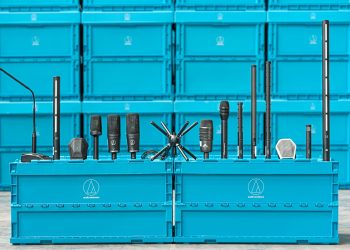 A selection of Audio-Technica microphones employed at Beijing’s winter sports spectacular
