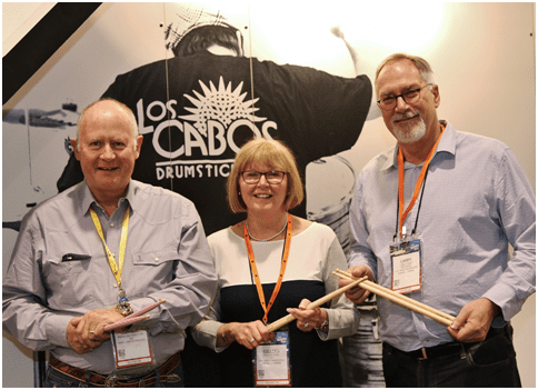 Dennis Drumm (JHS Managing Director), Gillian Guay (Los Cabos CEO) & Larry Guay (Los Cabos President)
